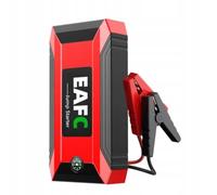 Arrancador de batería para Coche EAFCAuto de 12V 600A/1200A, Cargador de Emergencia, luz LED SOS para Uso en emergencias, Dispositivo de Arranque, para Gasolina de 4,0 L/diésel de 2,0 L (Rojo)