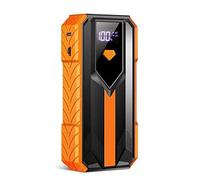 Arrancador de batería portátil para Coche, Paquete de energía de 99800 mAh, Amplificador de batería de 1200 A con Pantalla LED y luz LED para vehículos de 12 V (hasta 6 L de Gasolina o 4 L d