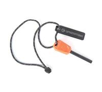 Arrancador de fuego Lifesystems Ferro Rod con fácil agarre, palo de ferrocerio de acero para fuego de supervivencia con delantero