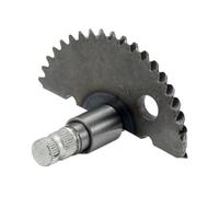 Arrancador de husillo de 55mm Fit for ciclomotor GY6, 50cc, 4 tiempos, 1P39QMB, GY50-4043A de motor Piezas de repuesto(7 Teeth)