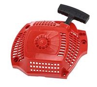 Arrancador de motosierra de repuesto profesional, silencioso, duradero, de material PP, compatible con accesorios de motosierra HUS435 440, 16 x 15,5 x 5 cm.