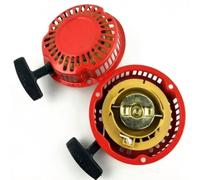 Arrancador de retroceso de 3/6 pernos apto for 154F 156F 152F 2.5HP 1KW 1.5KW bomba generadora de arranque por cuerda cubierta de resorte de rebobinado(3 bolts type B High)