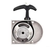 Arrancador de retroceso de aleación de aluminio para 49 cc para sistemas de motor de bicicleta de bolsillo y motocicleta de 50 cc 60 cc 66 cc 70 cc 80 cc