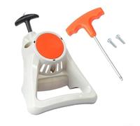 Arrancador de retroceso de repuesto compatible con recortadoras HT130 HT131 HT101 HT100 parte 4182 190 4000 para mantener un mecanismo de arranque eficiente para herramientas de patio