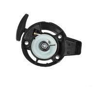 Arrancador de retroceso para motor Honda GX35 GX25, para alambre de acero duradero y pieza de repuesto de cortador de cepillo de cortacésped de plástico, para accesorio negro fácil (C)