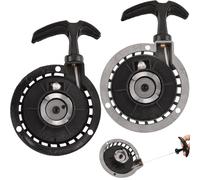 Arrancador de Retroceso,Tianher 2 Piezas Arrancador de Arrastre Mini Aleación Tire del de Aluminio Arranque Parte Inicio para ATV 49CC Pocket Bike Bicicleta Minimoto Quad.