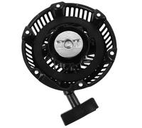Arrancador del Generador para Motor de Gasolina Manual Reemplazo | Hierro Negro, Arranque Rápido y Portátil, para Obra y Equipos Exteriores, Compatible Motobomba y Alisadora