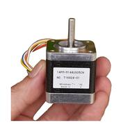 Arrancador híbrido paso a de 6 cables bifásico NEMA 14 35 mm con eje 5 for impresora 3D RepRap, máquina grabado CNC robótica Prusa