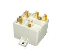 Arrancador para frigorífico, Relé de arranque del compresor GR/HLR3800-4G3D for refrigerador, aire acondicionado y máquina hielo (1 unidad)