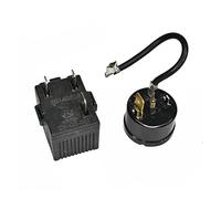 Arrancador para frigorífico, TY-QZ-003 Compresor de refrigerador Arranque PTC Mariposa o redondo Protector sobrecarga 1 ud(Round Set)