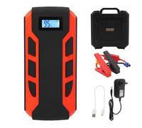 Arrancador portátil todo en uno para baterías de coche, con batería de arranque, Power Bank, luz LED y doble salida.