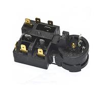 Arrancador/Relé de arranque y protector de sobrecarga,Arranque de compresor,Refrigerador Congelador Piezas de repuesto QP3-12A Arrancador/Relé de arranque y protector de sobrecarga for relés de frigor