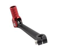 Arrancador Retroceso Palanca de cambio de marchas de motocicleta plegable de aluminio para T4 T2 RMX 250 compatible con Suzuki CRF 450 2009 ATV Dirt Bike Motocress Palanca de arranque(Red black)