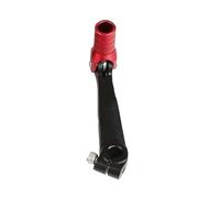 Arrancador Retroceso Palanca de cambio de marchas Universal para motocicleta, compatible con motor Kayo T2 T4 T4L Apollo Chinese CB250, Dirt Pit Bike kickstarter palanca(Black Red 1)