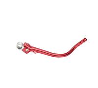 Arrancador Retroceso Pedal de palanca de arranque forjado para motocicleta, compatible con Honda CRF250R CRF450R, piezas universales Start Gear Kit de(Style B Red)