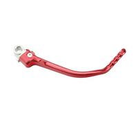 Arrancador Retroceso Pedal de palanca de arranque forjado para Motocross, apto para Honda CRF250R CRF450R 2009 2010 2011 2012 2013 2014 2015 2016 2017 Start Gear Kit de(102 Red)