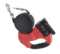 Arrances Largos para Perros, Correa para Dos Perros con Luz LED Y Suministros De Cachorros De Servicio Pesado para Entrenamiento Nocturno Actividades Al Aire Libre para Viajar