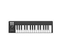 Arrangement with Pedal Mini Keyboard Equipment 32-Key Playing Space-Saving Controller Pad DJ Electronic Sound