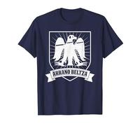Arrano Beltza Euskal Herria Cocina Vasca Euskara Camiseta, Hombre, Azul Marino, 6XL