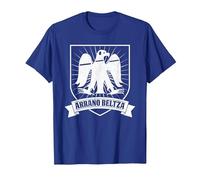 Arrano Beltza Euskal Herria Cocina Vasca Euskara Camiseta, Hombre, Azul Real, XL