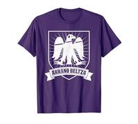 Arrano Beltza Euskal Herria Cocina Vasca Euskara Camiseta, Hombre, Morado, S