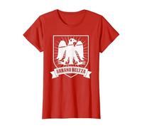 Arrano Beltza Euskal Herria Cocina Vasca Euskara Camiseta, Mujer, Rojo, XXL