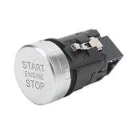 arranque de encendido coche Botón de arranque y parada del motor, piezas del sistema de encendido del coche 8K0905217, compatible con Audi A4, A5, Q5, RS5, S4, S5, ABS, acero.