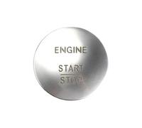 arranque de encendido coche Interruptor de encendido del motor con botón pulsador de arranque y parada sin llave 2215450714, compatible con Mercedes-Benz W164, W205, W221(Silver (1PC))