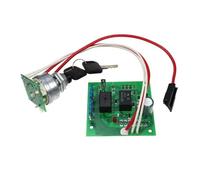 arranque de encendido coche Módulo de interruptor de encendido con llaves para John Deere 415, 425, 445 y 455 con números de serie inferiores AM136681, AM120819 y AM118981