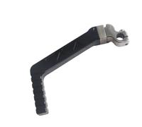 Arranque de motor Compatible con CRF BBR KLX TTR 50 70cc 110cc 125cc ZS YX LF 13mm palanca de arranque piezas de Pedal(Black)