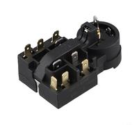 Arranque de refrigerador para relé QP3-12A con protector de sobrecarga de compresor para modelos, plástico negro+control de metal y máquina herramienta para relé