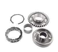 Arranque Embrague De Rueda Compatible Con TRX450R 2006-2009 Para TRX450ER 2006-2014 Kit De Engranaje De Embrague De Arranque Unidireccional Para Motocicleta Accesorios 28115-MEY-670 Y 28125-MEY-671
