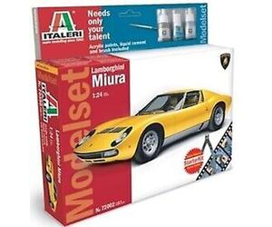 Arranque Kit - Lamborghini Miura 1:24 Plástico Modelo Kit Italeri