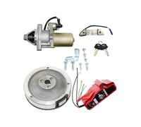 Arranque Motor CARCASA GENERADOR MOTOR ARRANQUE VOLANTE BOBINA CARGA 62 Mm KITS DE ARRANQUE ELÉCTRICO 188F PARA Lifan 188F 190F GX340 11HP GX390 13HP(Special 62mm)