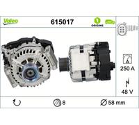 VALEO 615017 Alternador arrancador