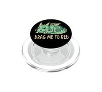 Arrástrame a la Cama, Lindo dragón adormilado, Divertido, Duely PopSockets PopGrip para MagSafe