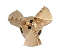 Arrastre de la perforación PDC del pozo de la broca del paso de 3 alas for la minería del carbón de la exploración geológica(180mm)