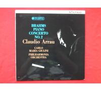 Arrau, Claudio - Arrau, Claudio Brahms Piano Concerto No 2 LP Columbia SAX2466 VG/EX 1963 with Carlo Maria Giulini conducting Philharmonia Orchestra