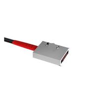 array sonda del sensor de fibra óptica amplificador de reflexión difusa 12-24V DC NPN PNP interruptor fotoeléctrico de matriz(FR-20F)