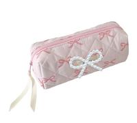 arrderly 1 estuche para lápices, estuche con cremallera, bonito estuche de tela para niñas, neceser de cosméticos para niñas Aesthetic Stuff Clean Girl