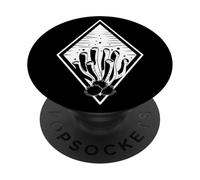 Arrecife De Coral Vintage Océano Escena Marina Naturaleza Retro PopSockets PopGrip Adhesivo