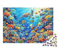 arrecifes de Coral Puzzle 1000 Piezas De Cartón Grueso Juego De Rompecabezas En Paquete Anti Estrés Adultos para Juegos De Mesa En Pareja como Regalo Original 52x38cm/1000pcs