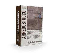 ArredoStucco - Mortero natural de color para revestimiento de piedra y ladrillos reconstruidos (ocra)