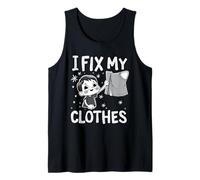 Arregla Tu Ropa I Fix My Clothes Moda Lenta Camiseta sin Mangas
