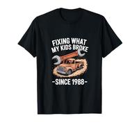 Arreglando lo que mis hijos rompieron desde 1988 Premium Día del Padre Da Camiseta