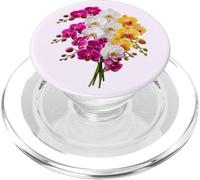 Arreglo de orquídeas Multicolor y Elegante con Formas de manía PopSockets PopGrip para MagSafe