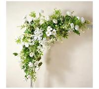 Arreglo Floral Falso Flores Artificiales Realistas Fondo Floral Boda, Flores Artificiales De Seda A Varios Estilos, Para Suite Nupcial, Escenario Boda, Hall Hotel, Escaparate, (Size:100*100cm,Color:D)