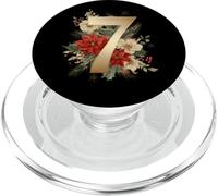 Arreglo Floral navideño Golden Seven PopSockets PopGrip para MagSafe