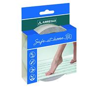 Arregui A-1050053 Cinta antideslizante transparente para baño y ducha, Tiras adhesivas, Pegatina de seguridad antideslizantes, 5m x 40mm, Transparente