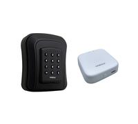 ARREGUI Access SEG016N + BRIDGE Caja de Seguridad para Llaves con Apertura via App o Código por Teclado | Caja Fuerte para Llaves Exterior | Guardallaves de Pared Ideal Airbnb y Apartamentos Turístico